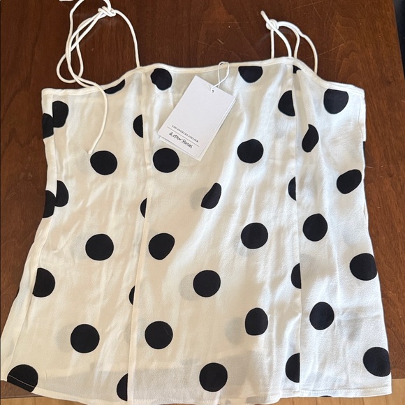& Other Stories Tops - & Other Stories Polka Dot Spaghetti Strap Top